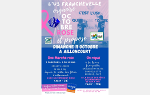 Marche et repas Octobre Rose