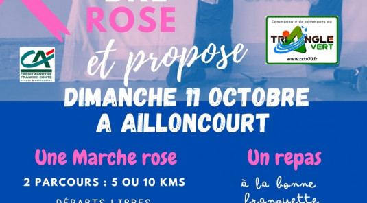Marche et repas Octobre Rose
